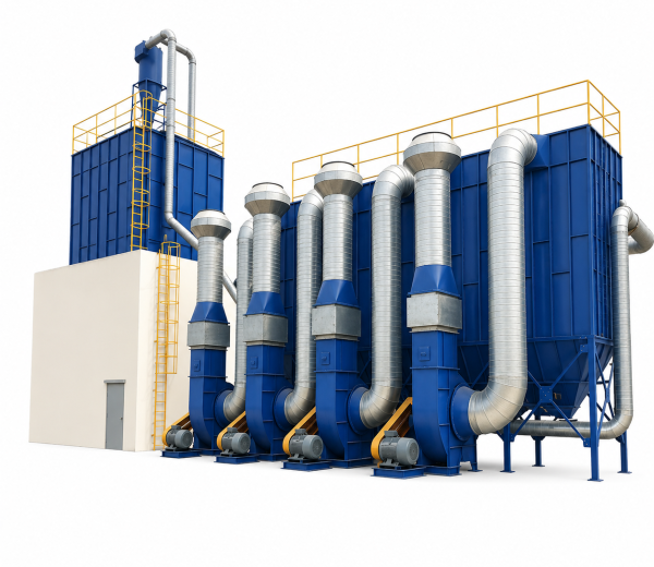 Lắp đặt hệ thống xử lý khí thải